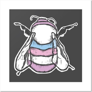 Bigender Bee Posters and Art